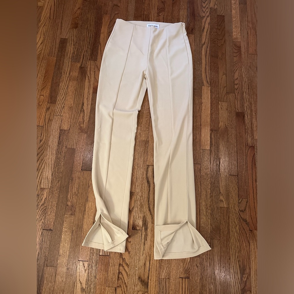 En Saison High-Waisted stretch pants